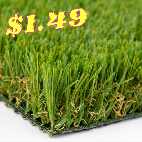 Arizona 1.5" 76 oz Artificial Grass by SMARTLAWN Professional