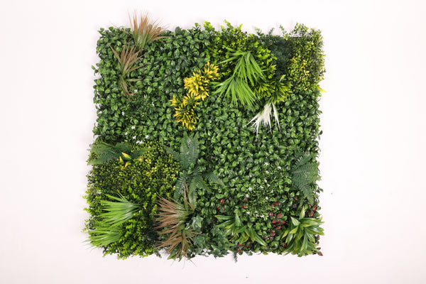 Mu-Mirage Artificial Green Wall - Living Wall Panel 40" x 40"