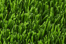 Close-up of Colorado artificial grass showing the ribbed texture of mixed green blades